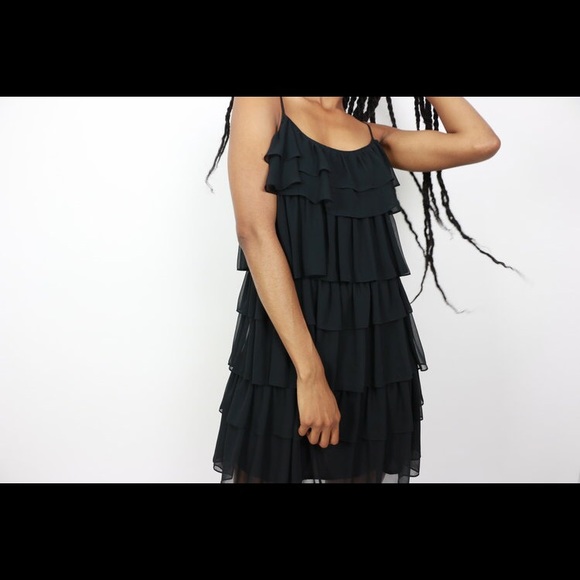 Tiered Chiffon Dress - Picture 4 of 6